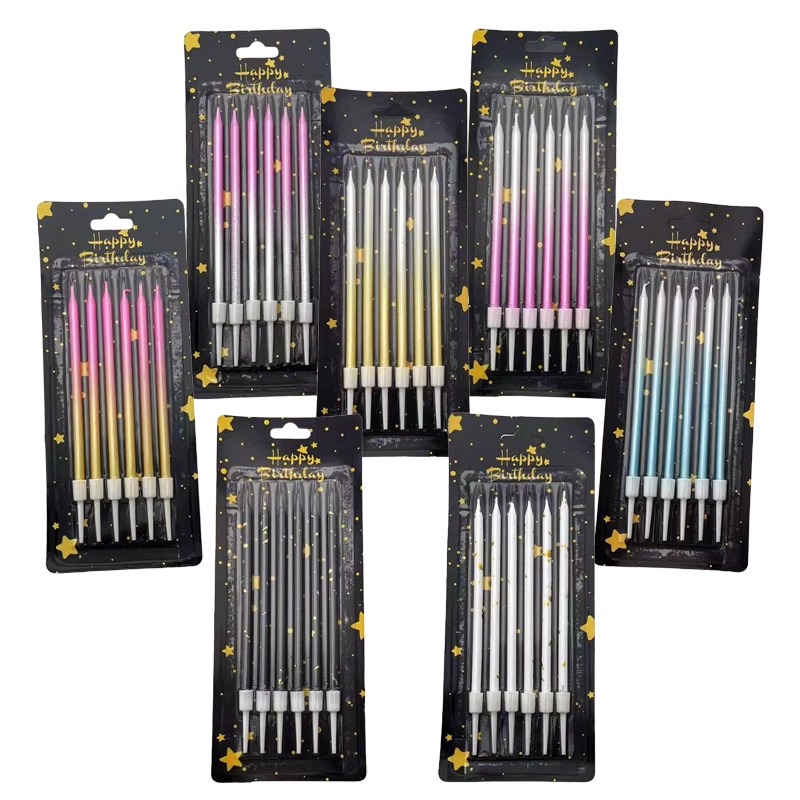 Wedding Cake Supply - 30/50 Doos Kleurverloop Verjaardag Kaars Taart