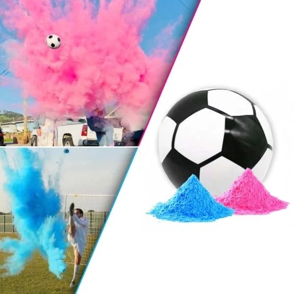 Wedding Supply Kit - Exploderende poeder voetbal Gender Reveal met