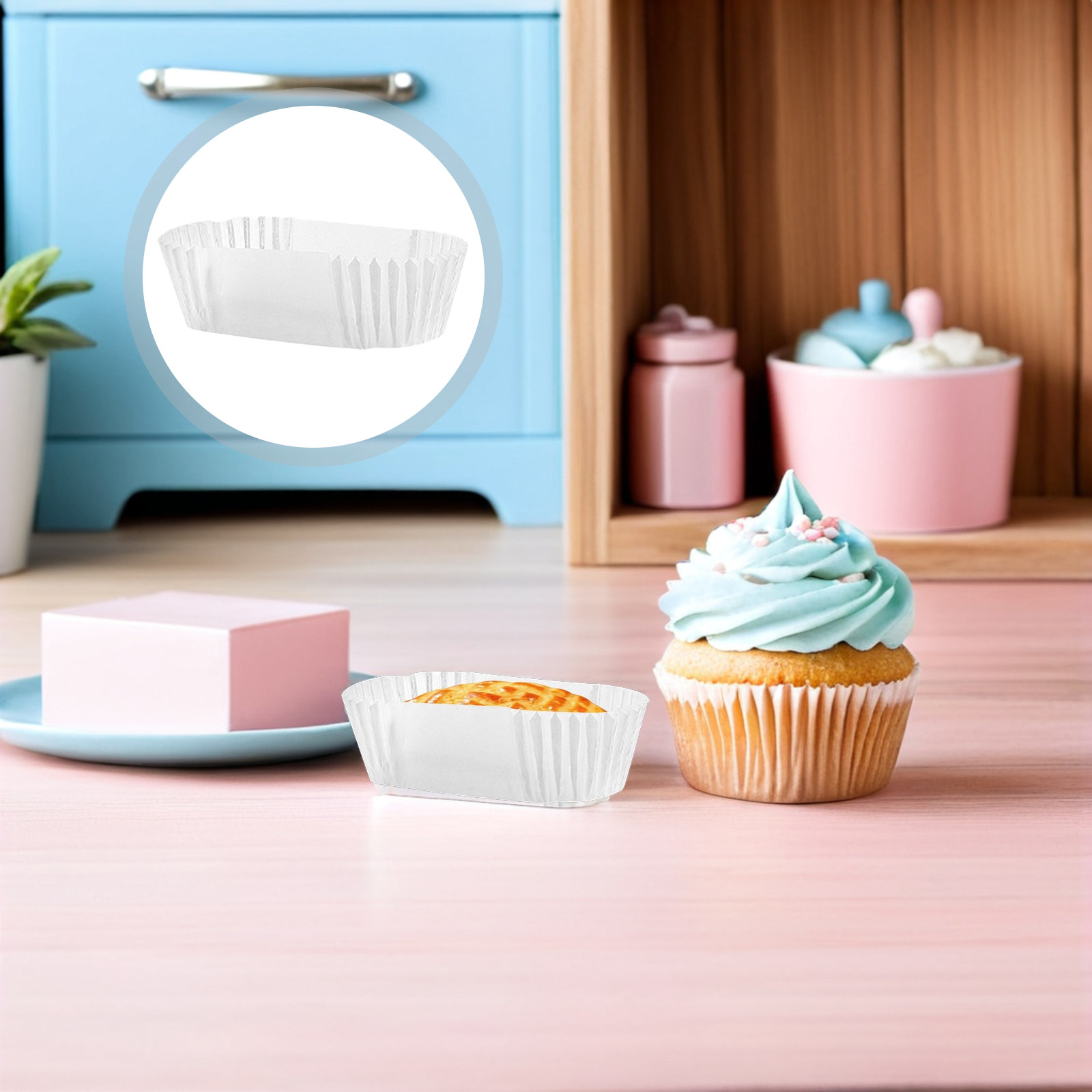 Wedding Cake Supply - 2000 stuks premium papieren cakevormpjes, dikke