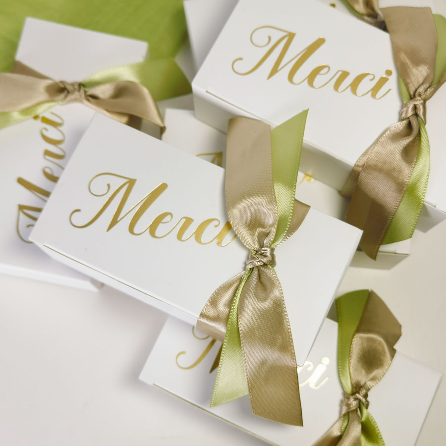 Wedding Supply Business - Kleine Geschenkdozen Merci Party Gunst Dozen