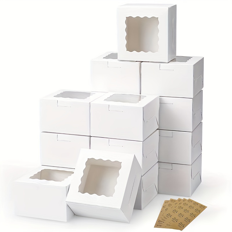 Wedding Cake Supply - 10 stuks Kraftpapier Cake Candy Dozen