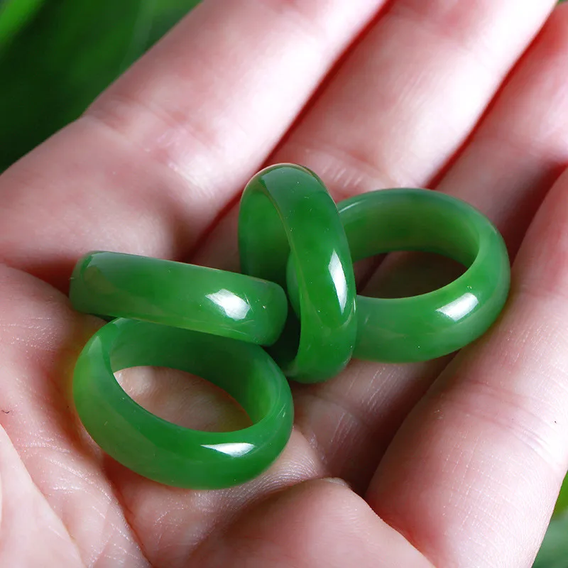 Wedding Zone - Natuurlijke Groene Tian Ring Chinese Jasper
