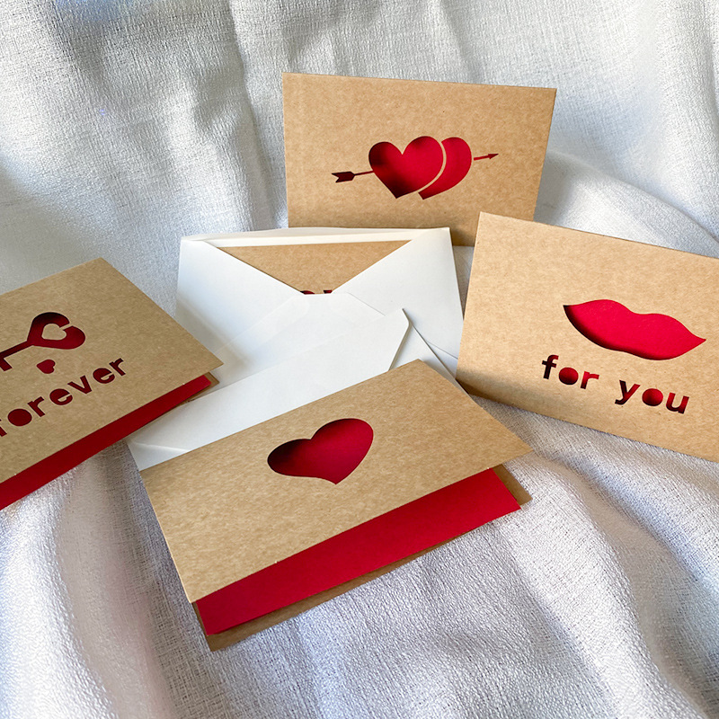 Liefde Cadeaukaarten Rood Kraf - Wedding Supply Business recensie en prijs