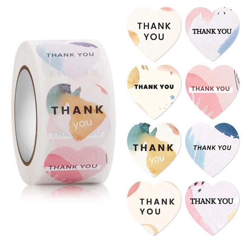 100-500 Stuks Hart Dank U Stic - Wedding Supply Business recensie en prijs