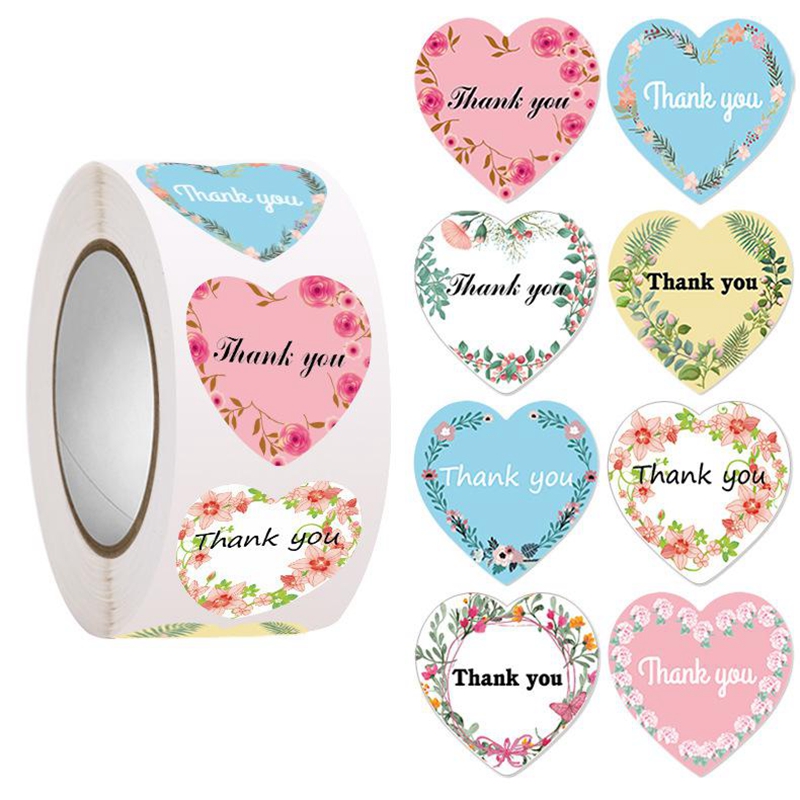 100-500 Stuks Hart Dank U Stic - Wedding Supply Business recensie en prijs