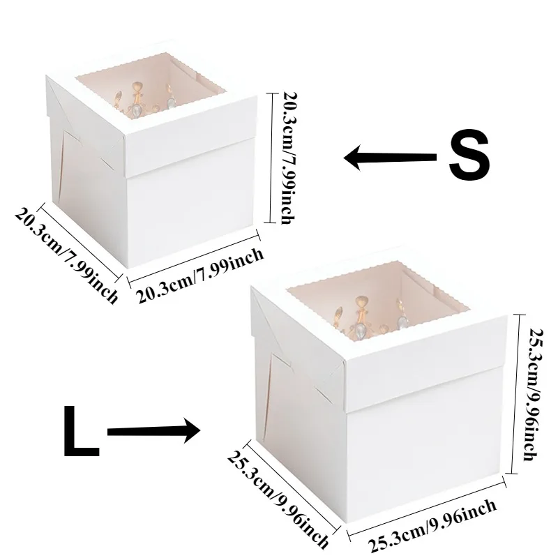 Yes2/4/6PCS Wegwerp witte taar - Wedding Cake Supply recensie en prijs