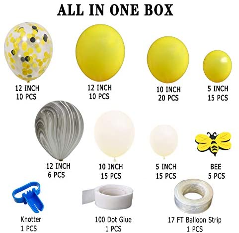 Gele ballonnen slinger boog ki - Wedding Supply Kit recensie en prijs