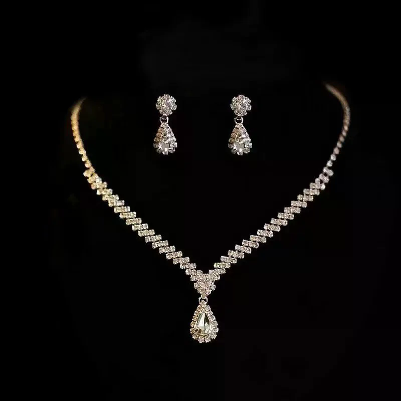 1Set Bruidsketting Oorbellen W - Wedding Water Supply recensie en prijs