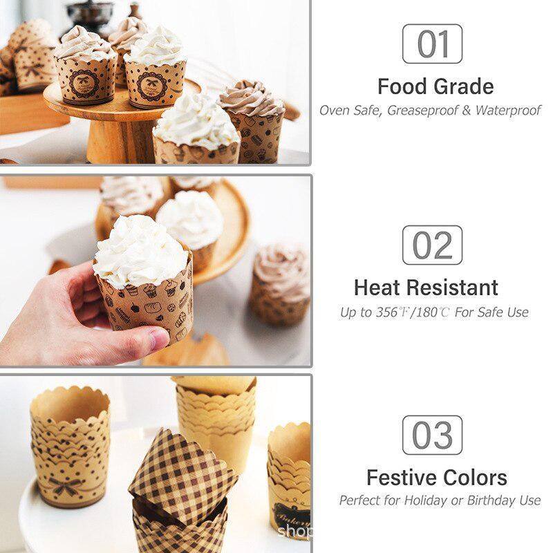 50 stks/pak Cupcake Papieren B - Wedding Cake Supply recensie en prijs