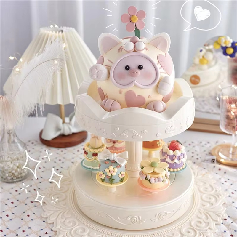 2-laags automatisch roterende  - Wedding Cake Supply recensie en prijs