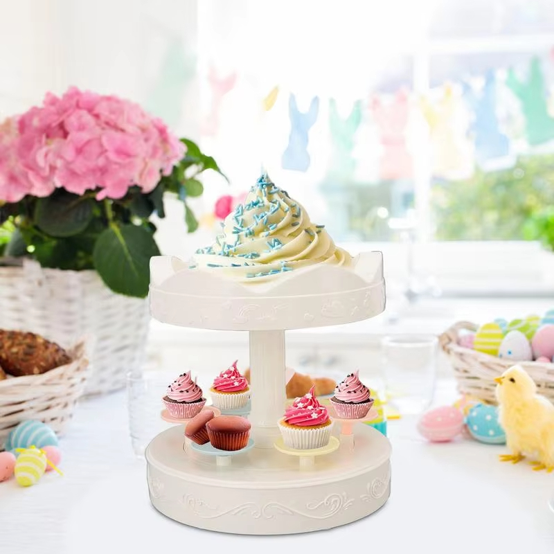 2-laags automatisch roterende  - Wedding Cake Supply recensie en prijs