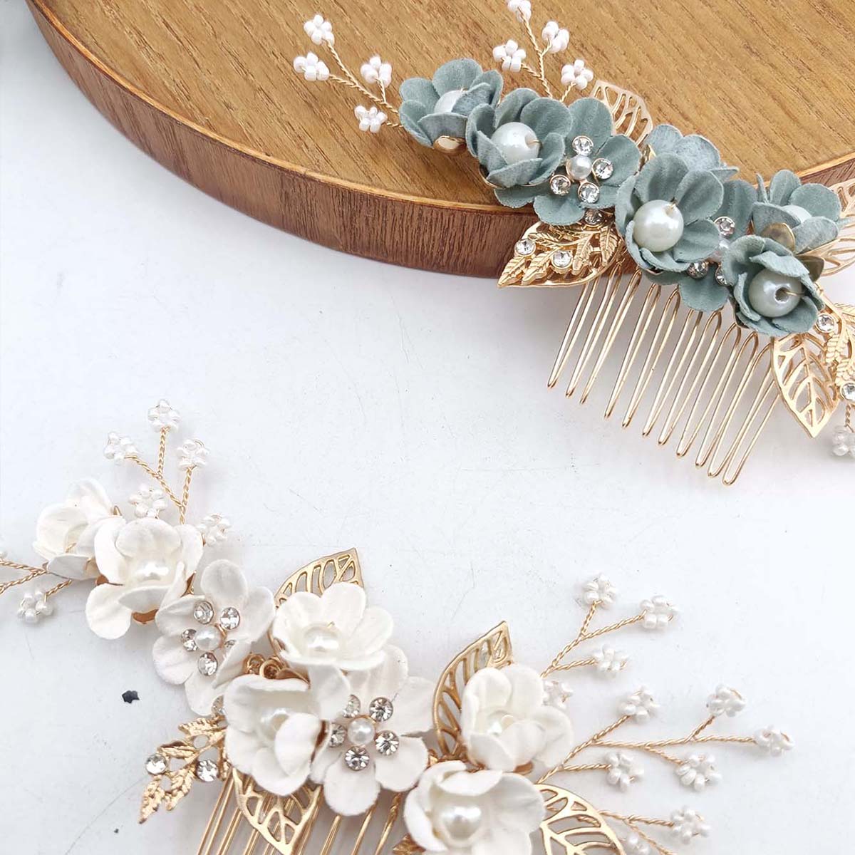 Kristallen parel haar kam clip - Wedding Supply Store recensie en prijs