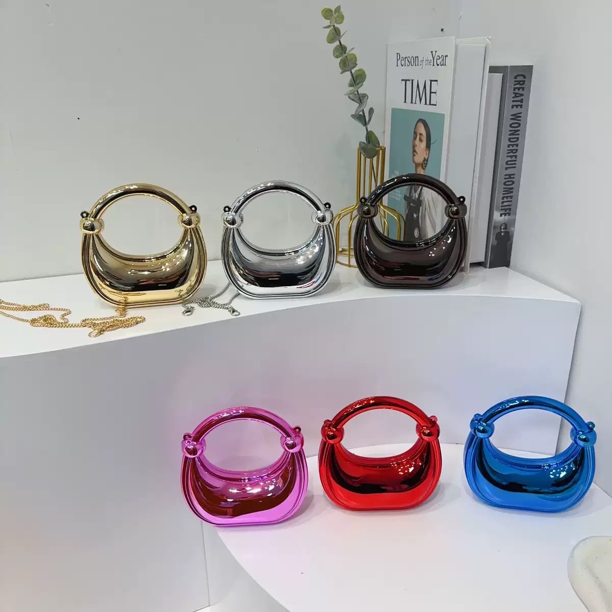 Mini gouden avondtasje portemo - Wedding Vendor recensie en prijs