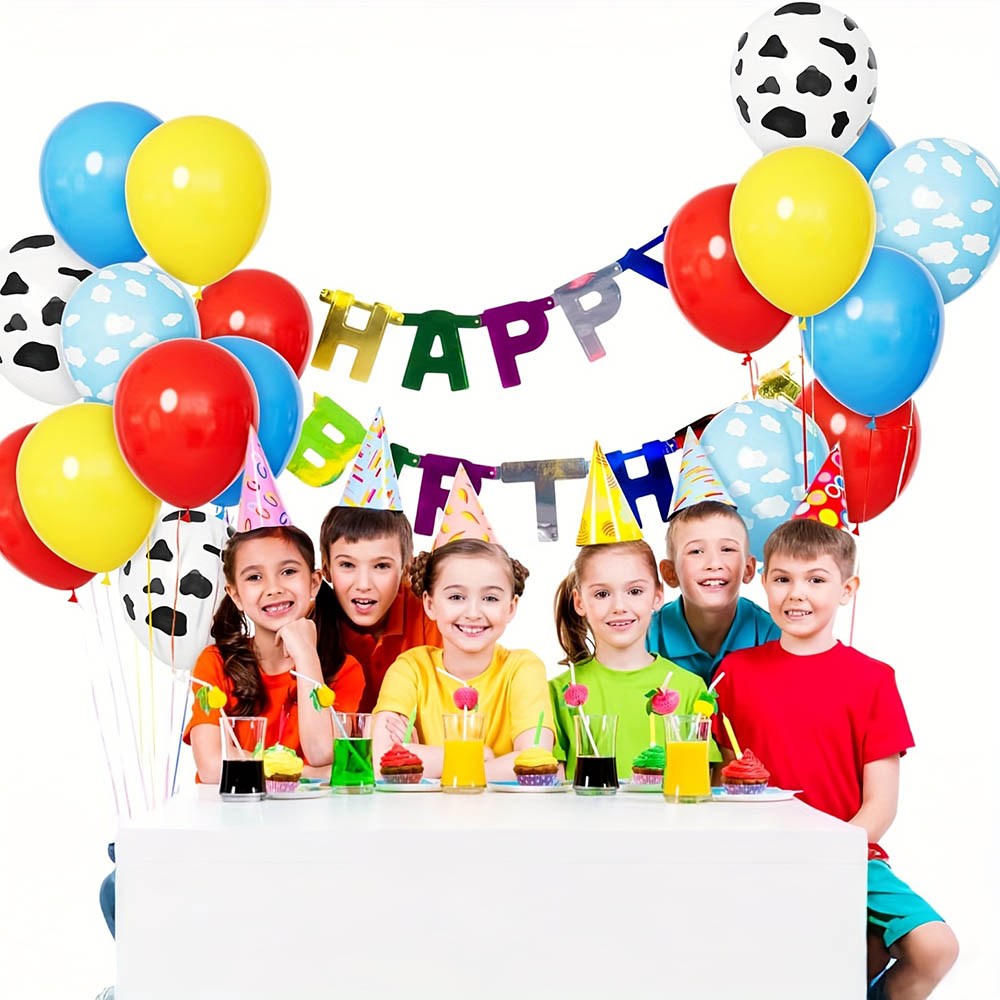 1set Verhaalballon Geel Blauw  - Wedding Supply Kit recensie en prijs