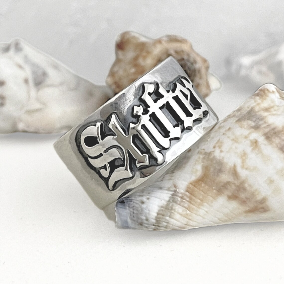 12MM Heren Gothic Ringen Geper - Wedding Zone recensie en prijs