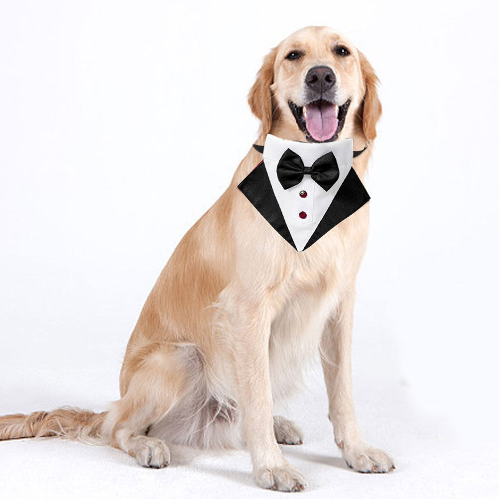 1Set Hondenkostuum en Bandana  - Suitsupply Wedding Tuxedo recensie en prijs