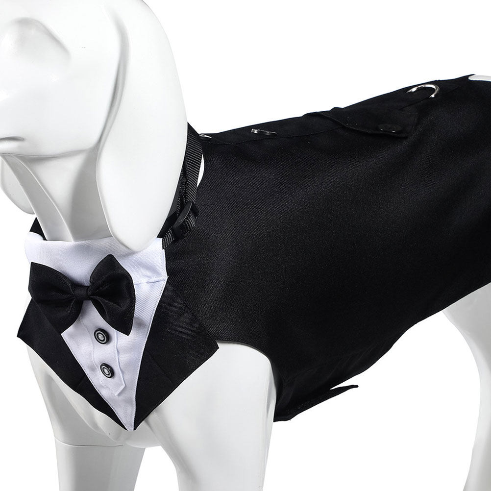 1Set Hondenkostuum en Bandana  - Suitsupply Wedding Tuxedo recensie en prijs