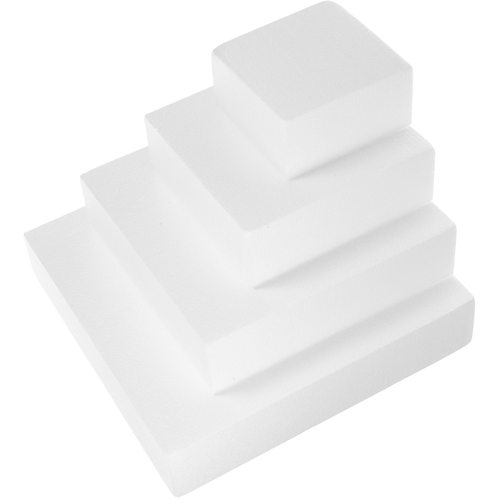 4 stuks witte cake dummy's voo - Wedding Cake Supply recensie en prijs